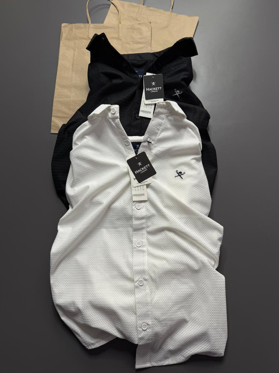 2 in 1 combo Netted fabric shirts buy 2 pcs combo @499( Design 2 )