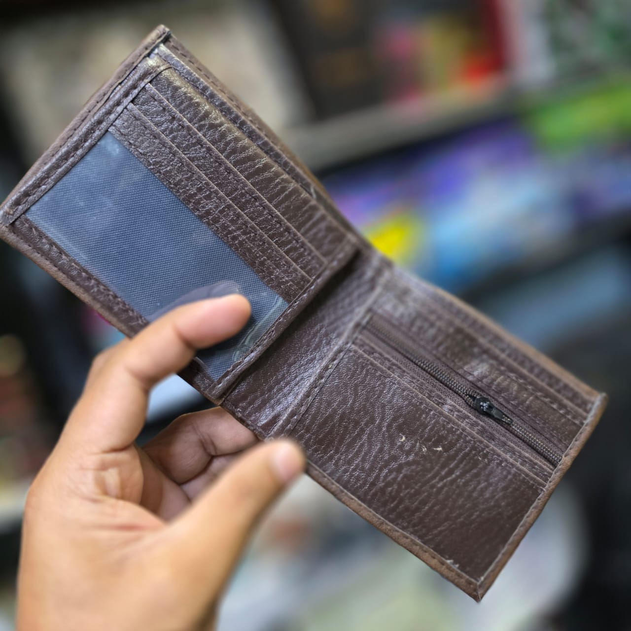 Mfw Mens Wallet Buy @100rs (Brown) wood