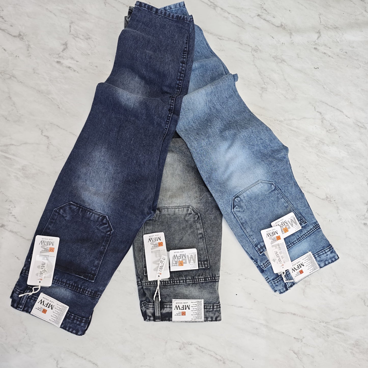 3 in 1 Combo Mom fit jeans 3 pcs @999