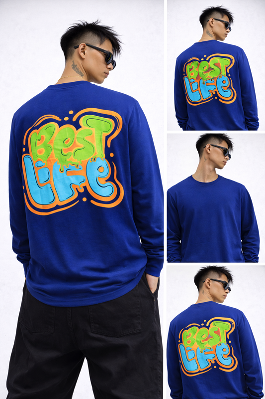 MFW full sleeve back printed Tshirt 1 pc @199 and 3 pcs @ 499