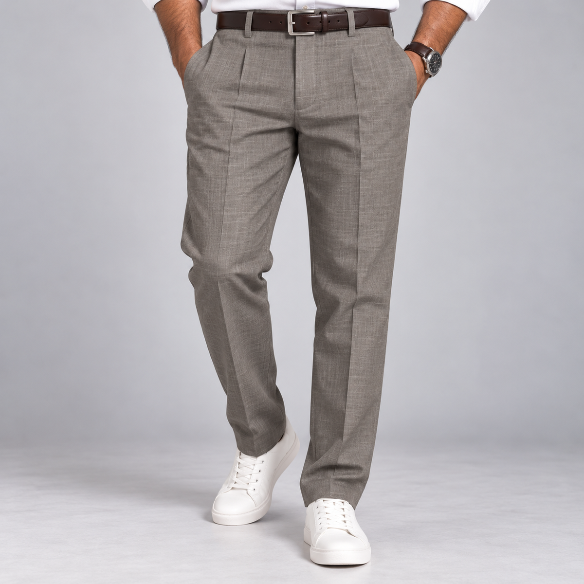 MFW Men's lenin textured polo fit pants  buy 3 pant @ 1200