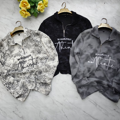 3 in 1 combo buy 3 pcs Random design full sleeve Zipper tshirts buy 500 only(Read description before ordering)