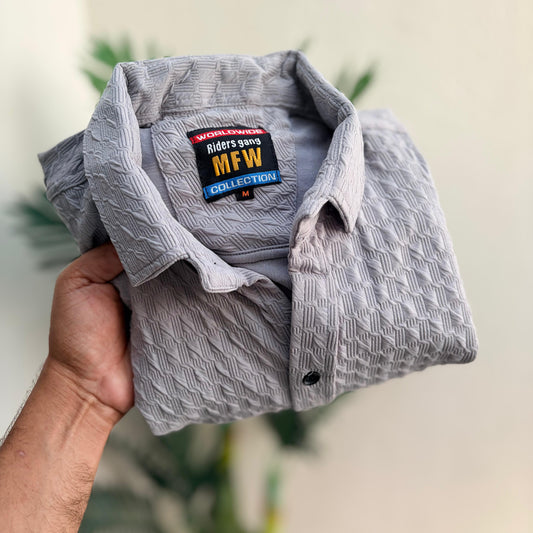 MFW Textured Shirts Shirts single pcs @299 and Buy 4 pcs combo @999