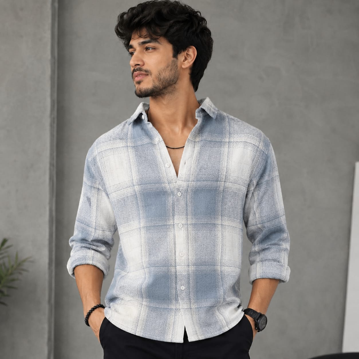 MFW grindal fabric checked shirts Single pcs @299 and Buy 4 pcs combo @999