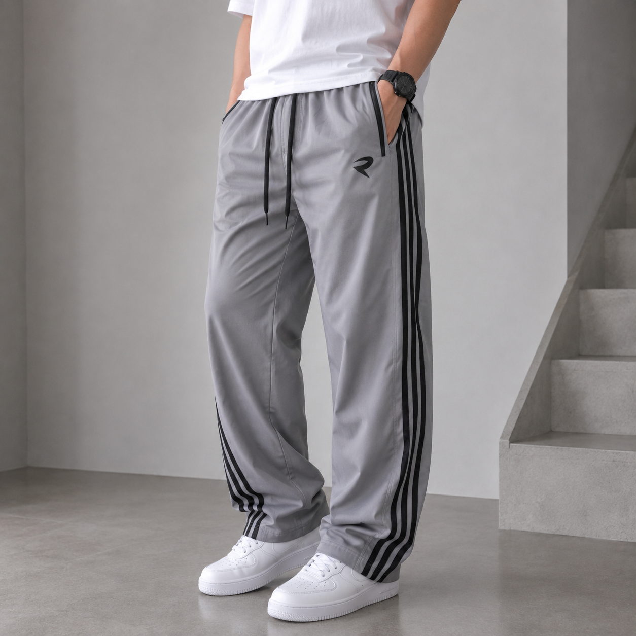 NS 3 Line baggy type track pants buy 3 pcs @499(Pls read description before ordering)