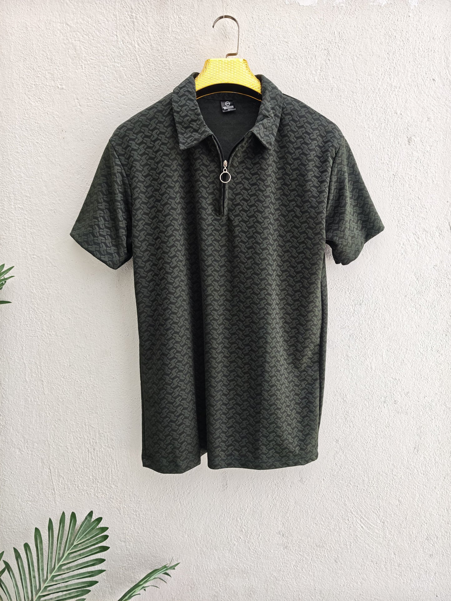 Mfw Half sleeve zipper Tshirt 1 pc @199 and 3 pcs @ 499