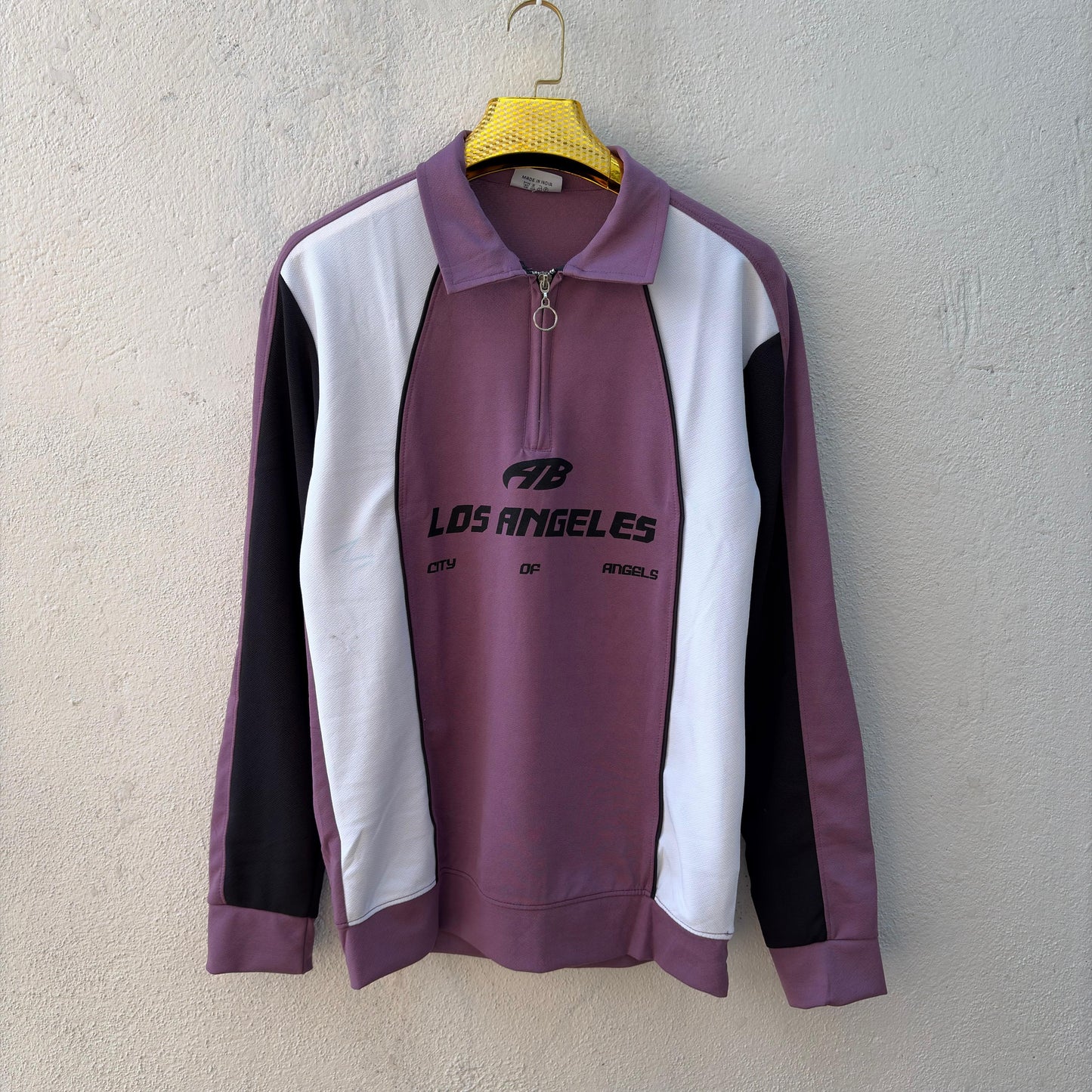 Men's korean Collar premium old money Zipper Full sleeve tshirts@249