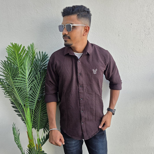 Full sleeve popcorn Shirts single pcs @299 and Buy 4 pcs combo @999