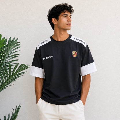 Men's round neck tshirts buy @150 rs only[Black]