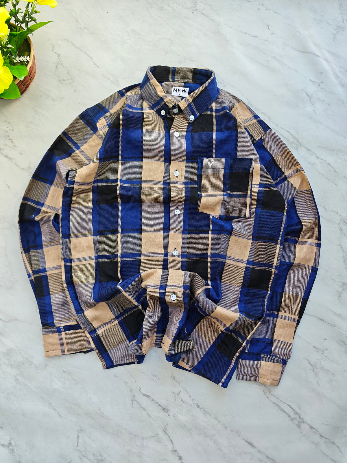 MFW Old money type full sleeve checked shirts Single pcs @299 and Buy 4 pcs combo @999