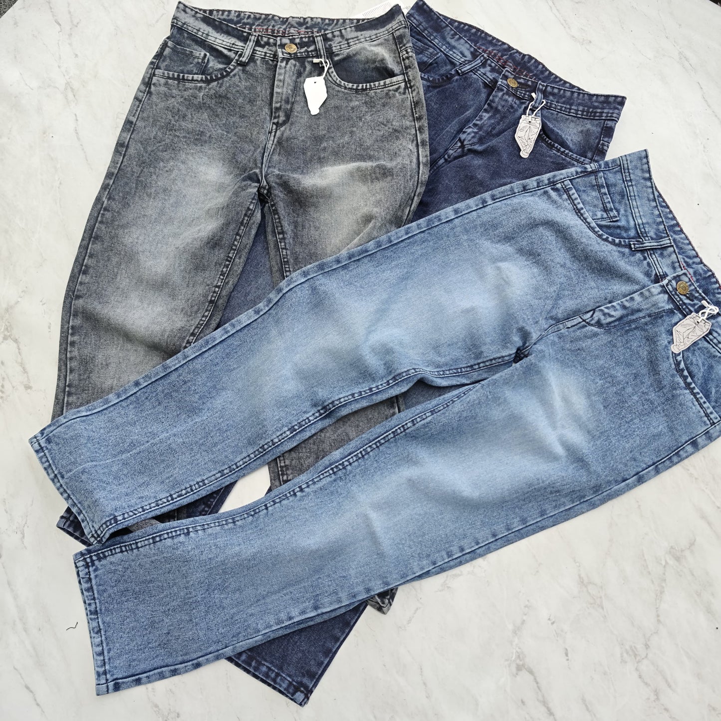3 in 1 Combo Mom fit jeans 3 pcs @999