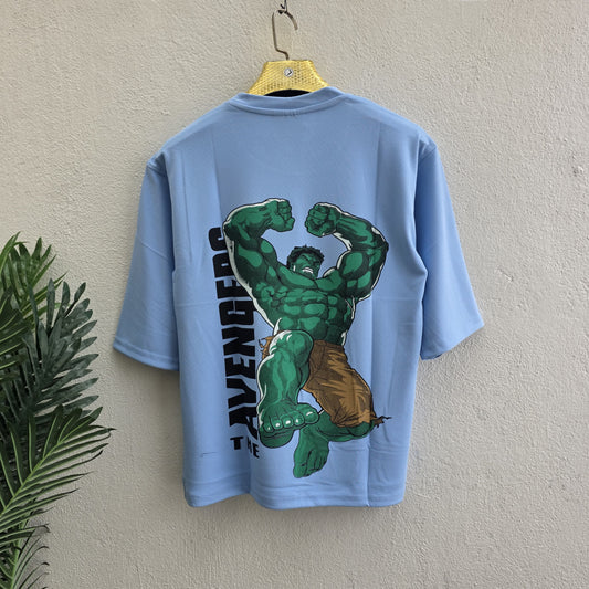 Round neck Front and back Printed droup shoulder Tshirt 1 pc @199 and 3 pcs @ 499