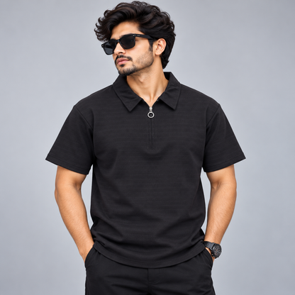 Mfw Half sleeve zipper Tshirt 1 pc @199 and 3 pcs @ 499[New]