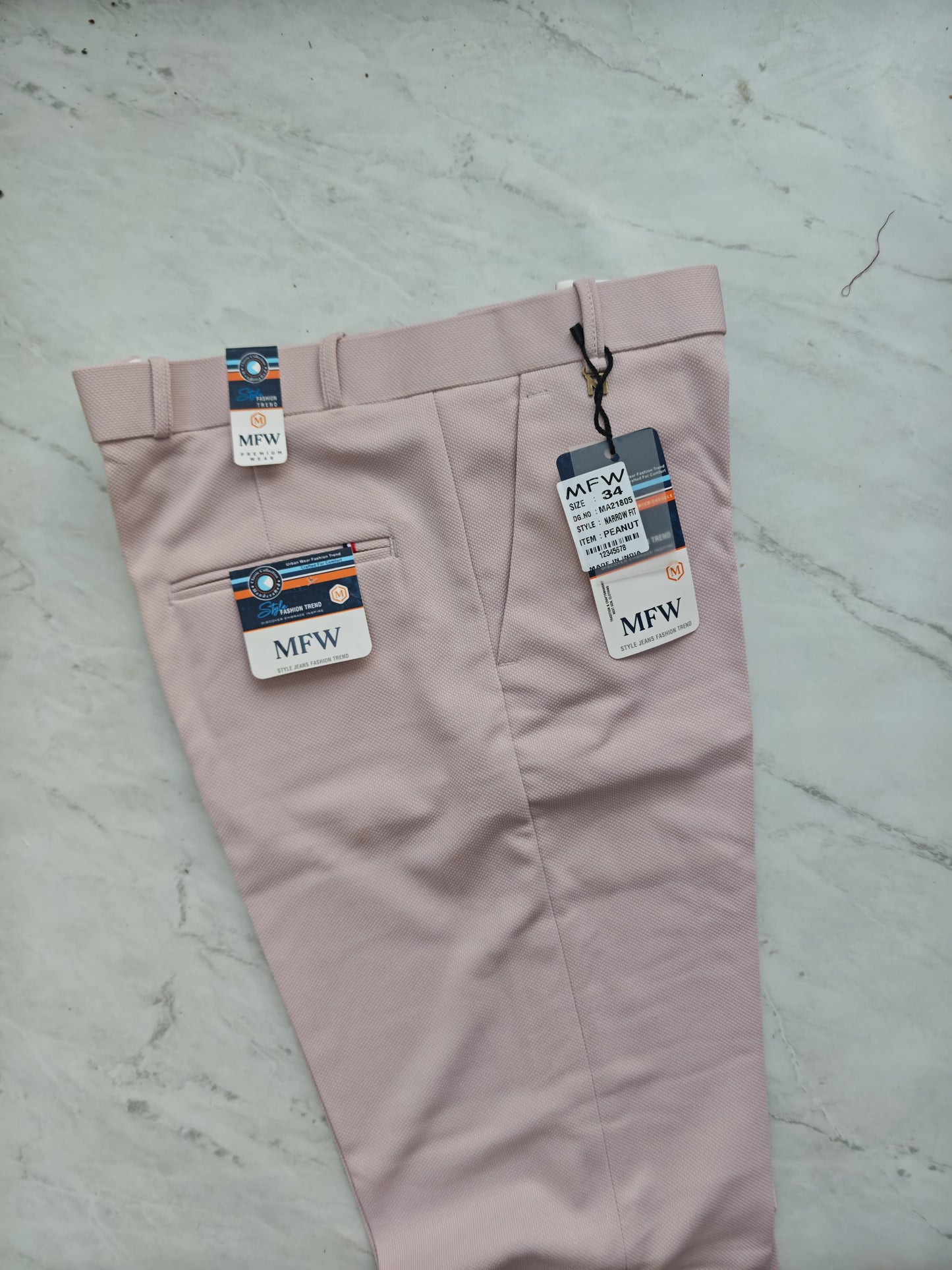 MFW peanut fabric polo fit pants buy @350 rs only