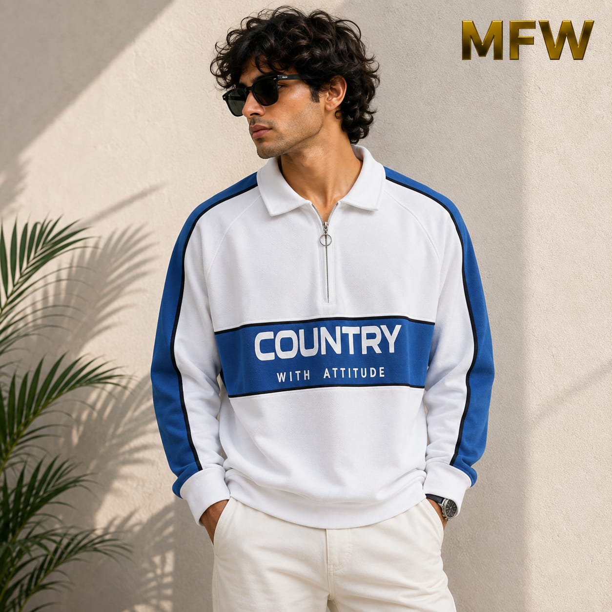 Men's korean Collar premium old money Zipper Full sleeve tshirts@249 (Fabric Reference – Please Read Description)