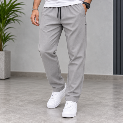 Popcorn track pants buy 3 pcs @499(Ash)