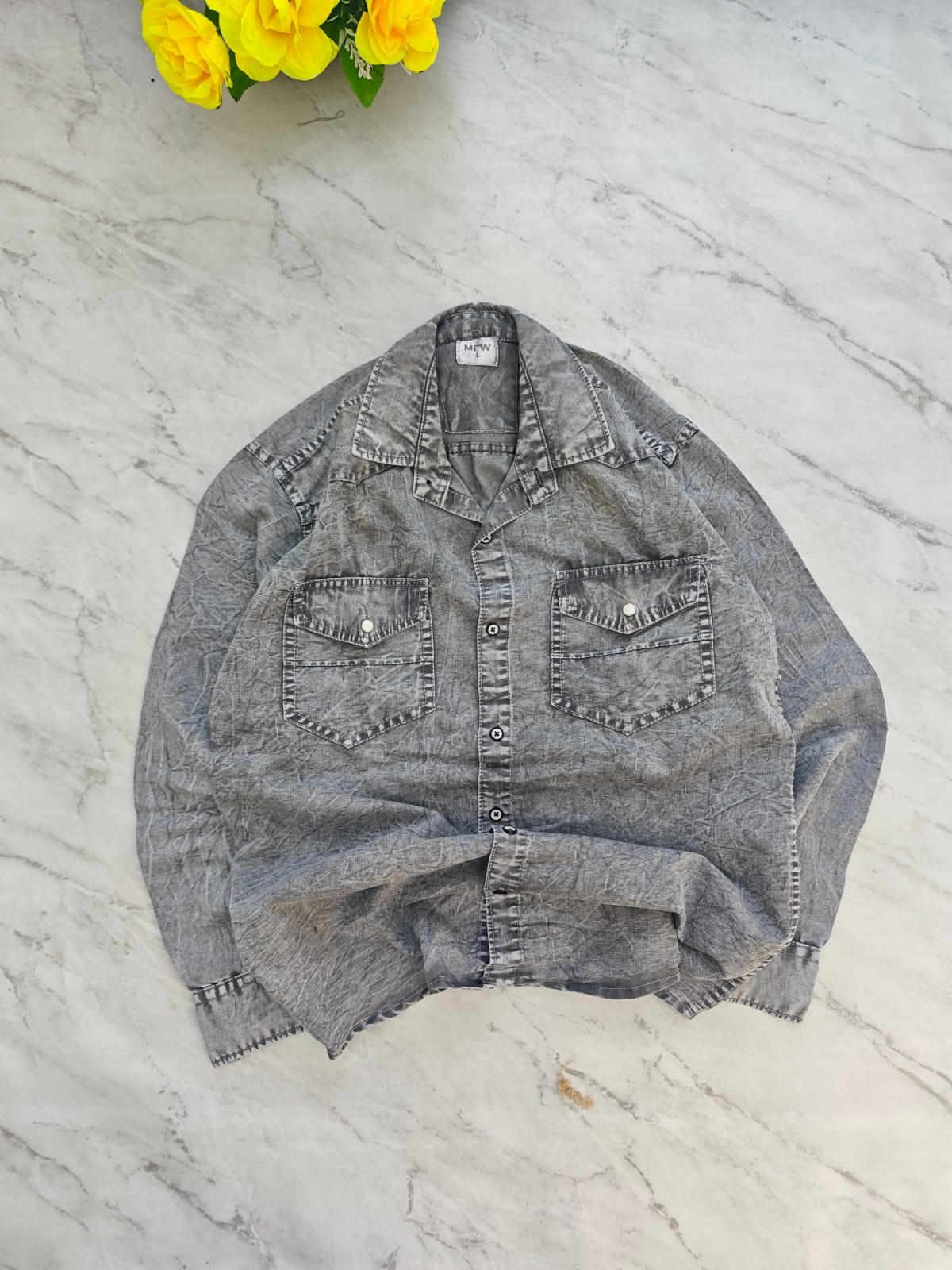 MFW Slim fit Denim shirts Single pcs @350 and Buy 3 pcs combo @999