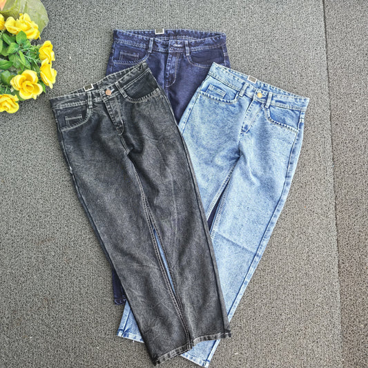 3 in 1 combo plain mom fit jeans buy @999 rs only