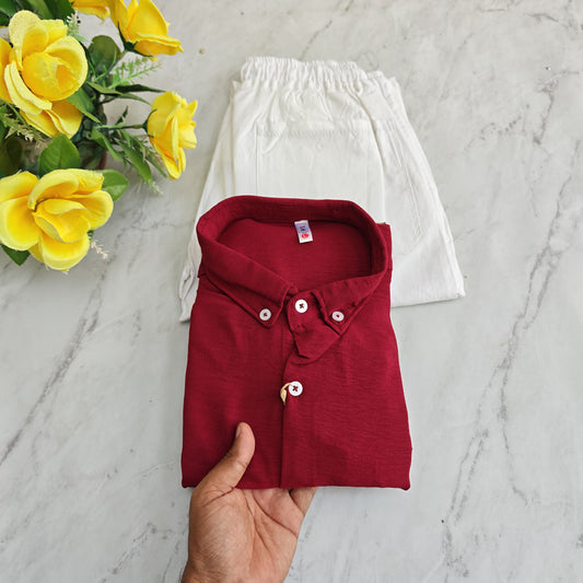 2 in 1 combo old money type crush Lenin shirts + Lenin relax fit pants combo buy @600 rs only
