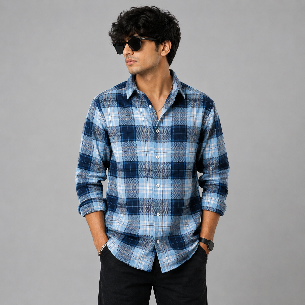 MFW Grindal fabric full sleeve shirts Single pcs @299 and Buy 4 pcs combo @999