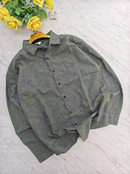 Mfw Lenin embroidery full sleeve shirts buy @300 rs only (D1)