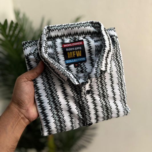 MFW Zig zag Shirts single pcs @299 and Buy 4 pcs combo @999