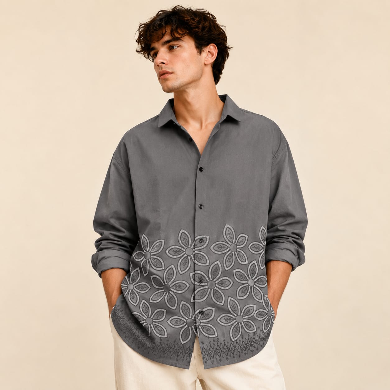 MFW Full sleeve bottom printed shirts Single pcs @299 and Buy 4 pcs combo @999(BP-1)