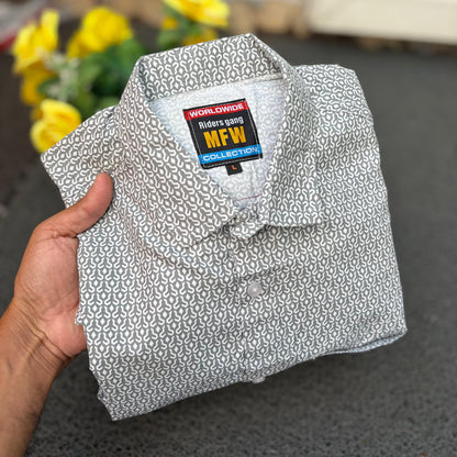Mfw full sleeve laffer cotton shirts buy @200 rs only (D4)