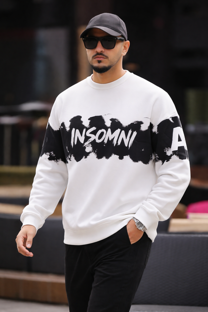 Full sleeve round neck tshirt buy @250 rs only (White)