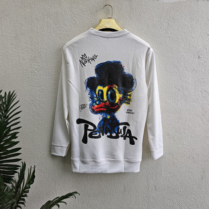 Mfw Full sleeve Front and back printed Tshirt 1 pc @199 and 3 pcs @ 499
