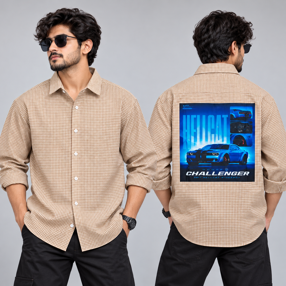 MFW Micro Checks Baggy Shirts single pcs @350 and Buy 3 pc combo @999