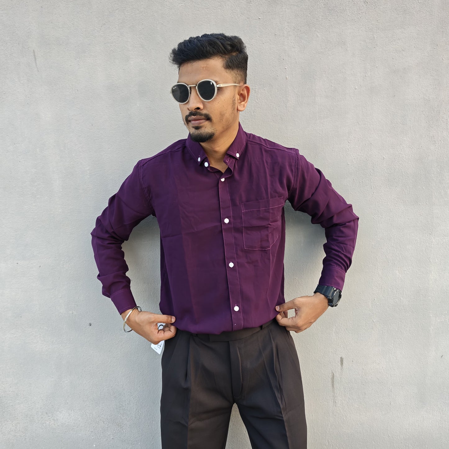 Mfw plain Liqued wrinkle freeShirts single pcs @299 and Buy 4 pcs combo @999