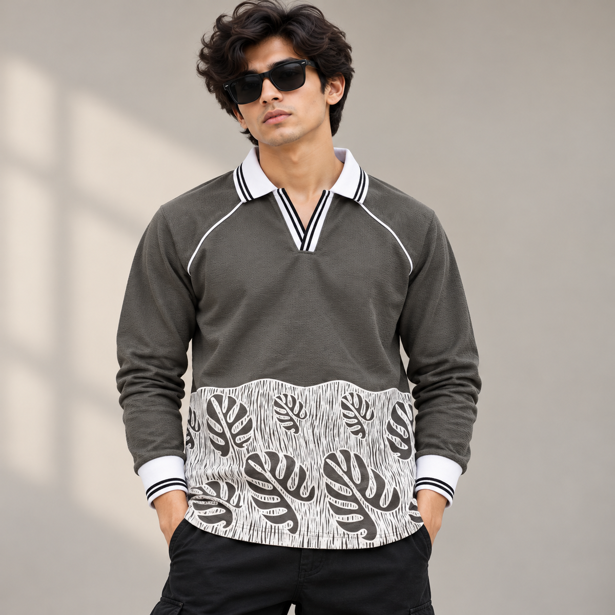 MFW french korean collar Full sleeve tshirt buy@250 rs only