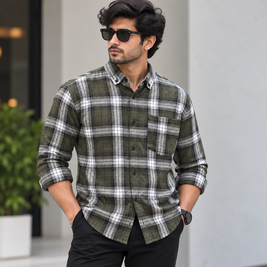 MFW old money type flannel checked shirts Single pcs @299 and Buy 4 pcs combo @999
