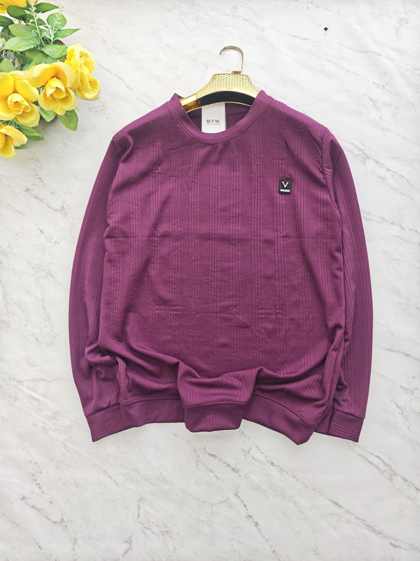 MFW round neck full sleeve Tshirt 1 pc @199 and 3 pcs @ 499