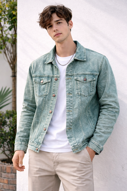 Men's denim jacket buy @499 rs only