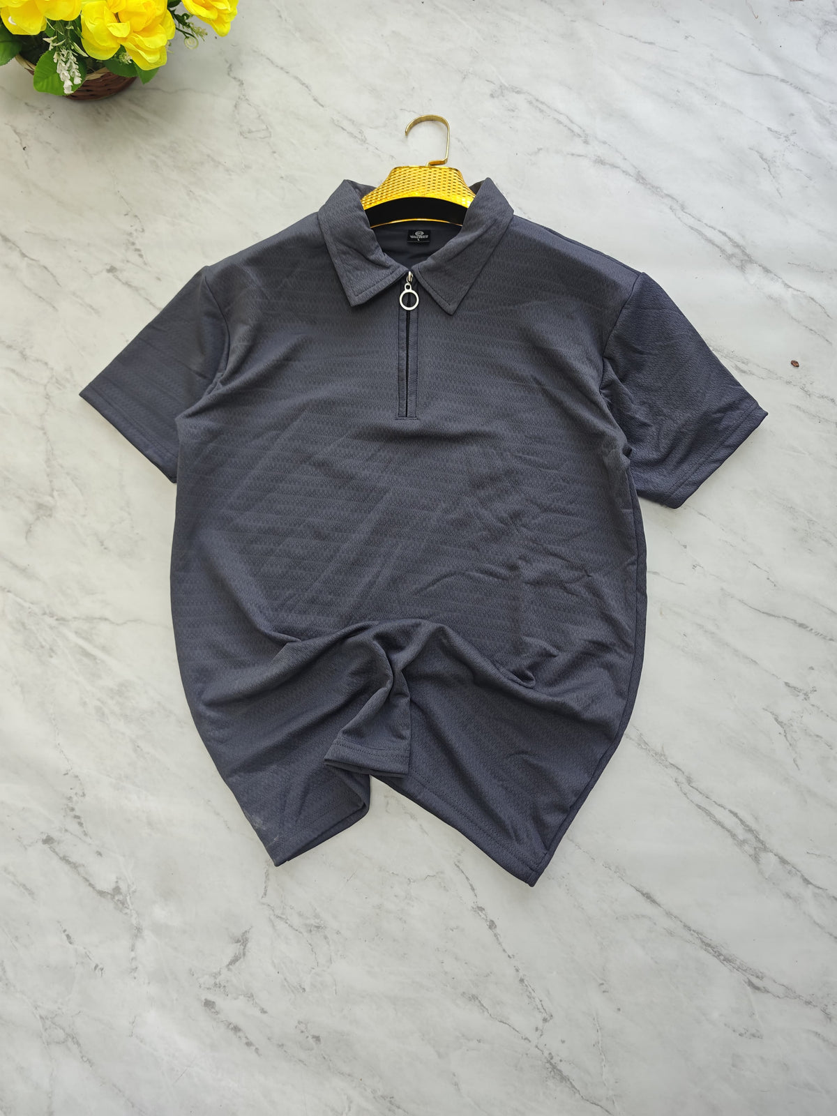Mfw Half sleeve zipper Tshirt 1 pc @199 and 3 pcs @ 499[New]