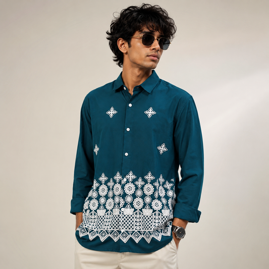 MFW viscose bottom embroidery Shirts single pcs @350 and Buy 3 pc combo @999