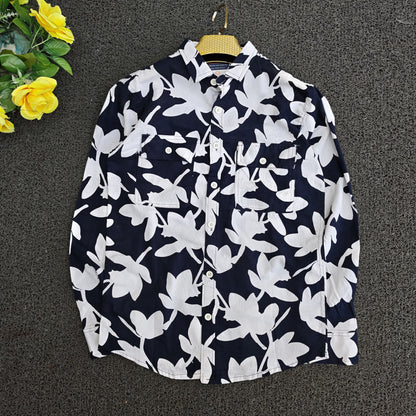 Mfw Premium double packet printed shirts Single pcs @299 and Buy 4 pcs combo @999 (Black)