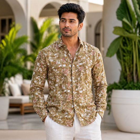 Mfw Foil Printed Premium Shirt buy @300rs
