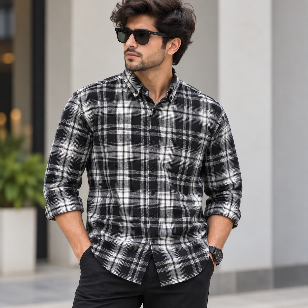 MFW old money type flannel checked shirts Single pcs @299 and Buy 4 pcs combo @999