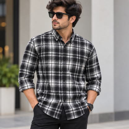 MFW old money type flannel checked shirts Single pcs @299 and Buy 4 pcs combo @999