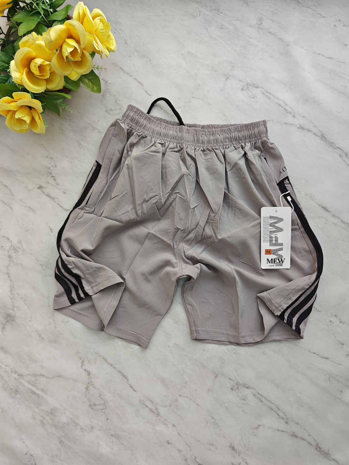 NS 3 line back side piping shorts buy 3 pcs @499 and 1 pcs @199