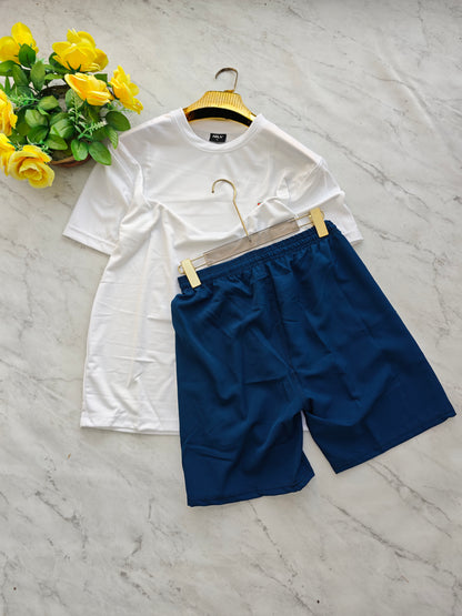 2 in 1 Combo Dry fit tshirt + Shorts buy @250 rs only
