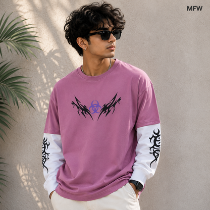 MFW round neck Dr sleeve full sleeve Tshirt 1 pc @199 and 3 pcs @ 499