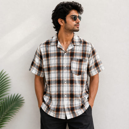 Mfw Cuban collar half sleeve shirts buy 3 pcs @499 and 1 pcs @199