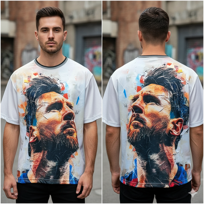 Men's premium Half sleeve football front and back print jersey buy @200