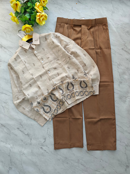 2 in 1 Combo MFW bottom printed shirts + Korean Baggy pant buy @600 rs only