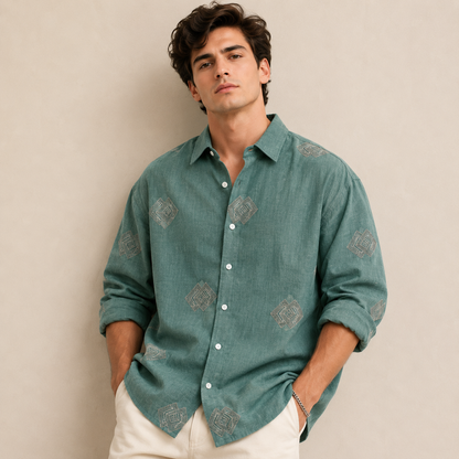 Mfw Lenin embroidery full sleeve shirts buy @300 rs only