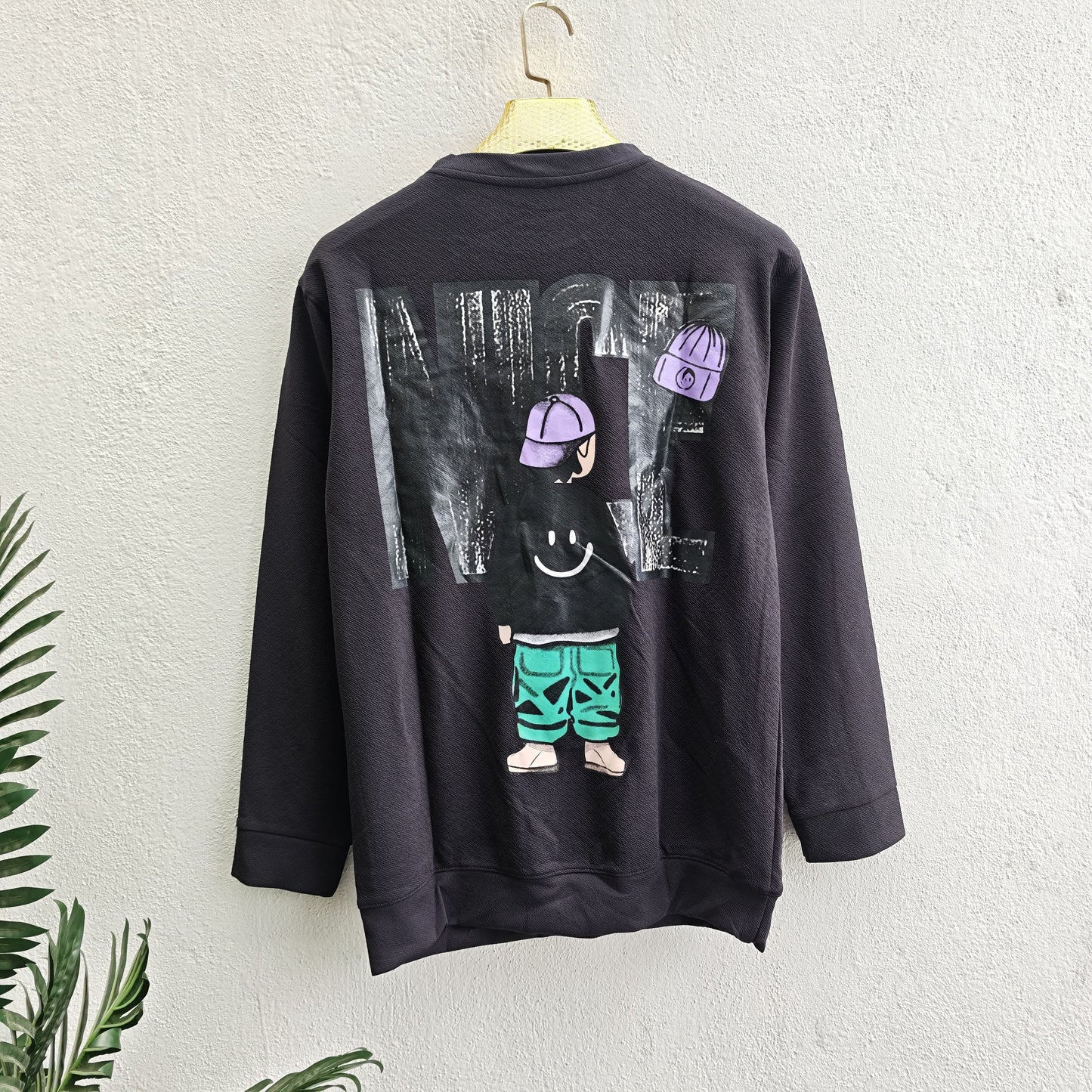 Mfw Full sleeve Front and back printed Tshirt 1 pc @199 and 3 pcs @ 499